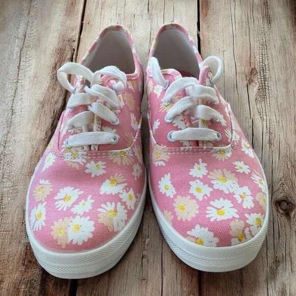 Keds Shoes - Keds Original Pink Floral Sneakers Women’s Size 7.5